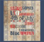 (image for) Subway Art - 4th Of July / Patriotic